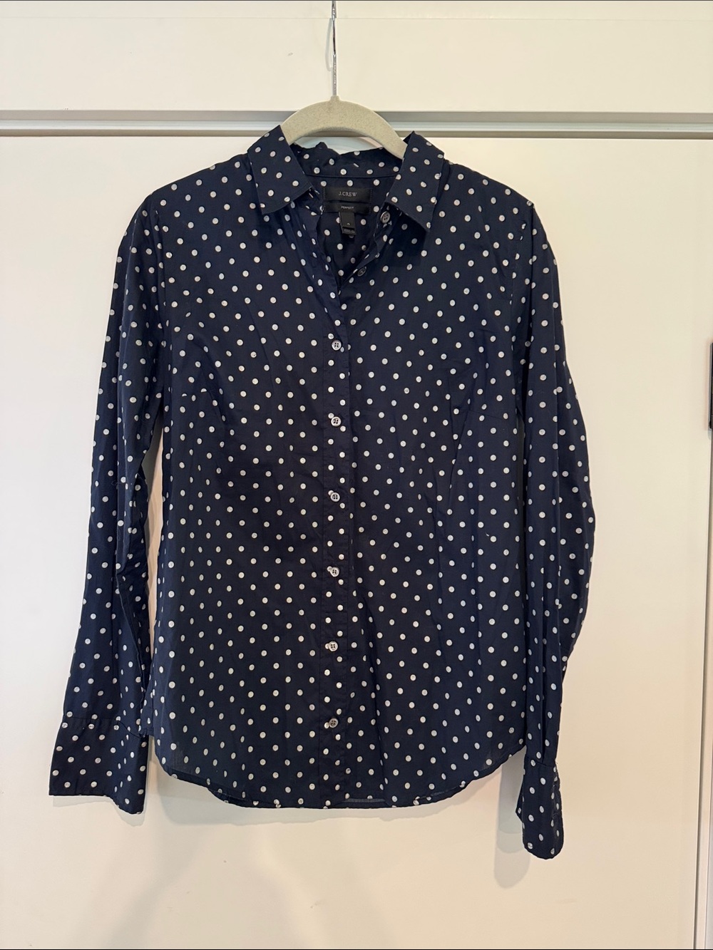 J. Crew Cotton Button Down Shirt Size 4